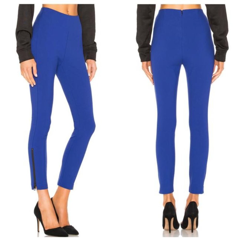 Rag & Bone Simone Ankle Zip High Rise Stretch Skinny Pants in Electric Blue NWT